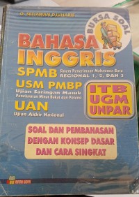 Image of Bursa Soal Bahasa Inggris SPMB UAN, USM PMBP, UAN