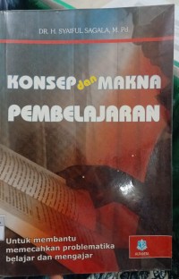 Image of Konsep dan Makna Pembelajaran
